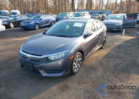 2017 Honda Civic Ex из США, поврежденный, VIN 19XFC2F70HE227368